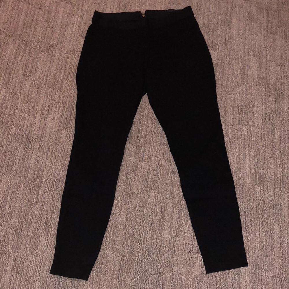 J. crew black pixie pants lightly worn